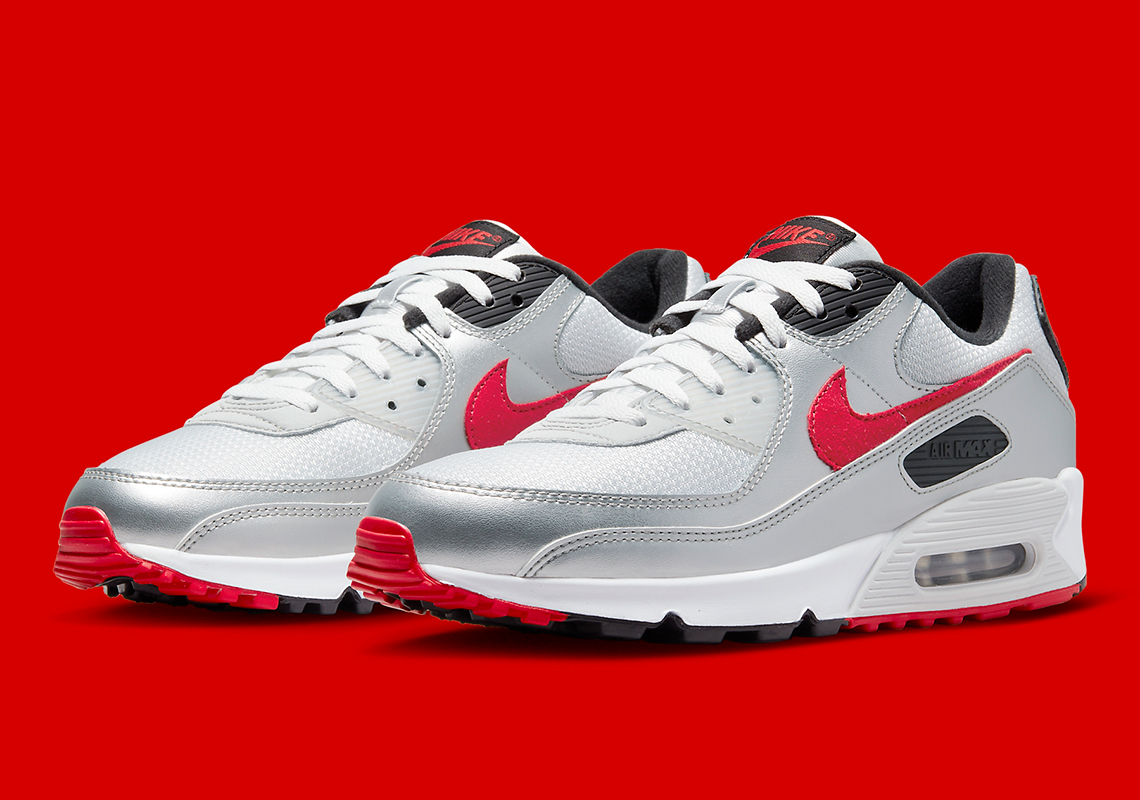 Nike Air Max 90 Icons Silver Bullet Dm0028 002 7