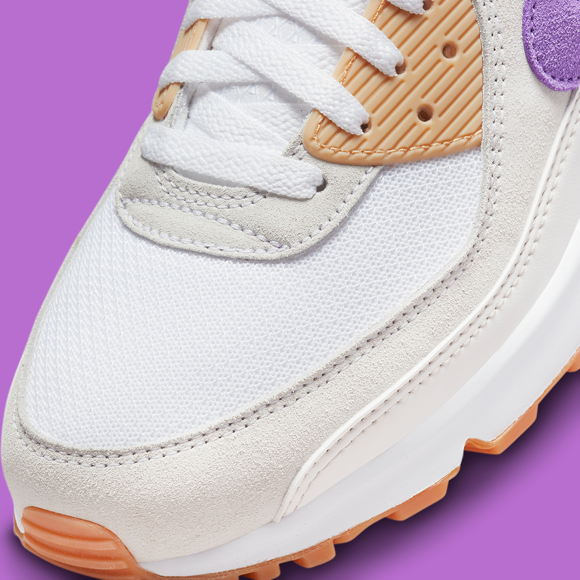 Nike Air Max 90 Sail Purple Gum Dm0029 102 3