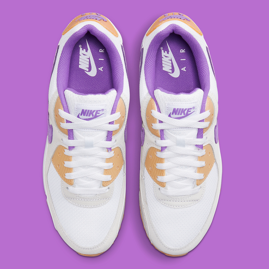 Nike Air Max 90 Sail Purple Gum Dm0029 102 7