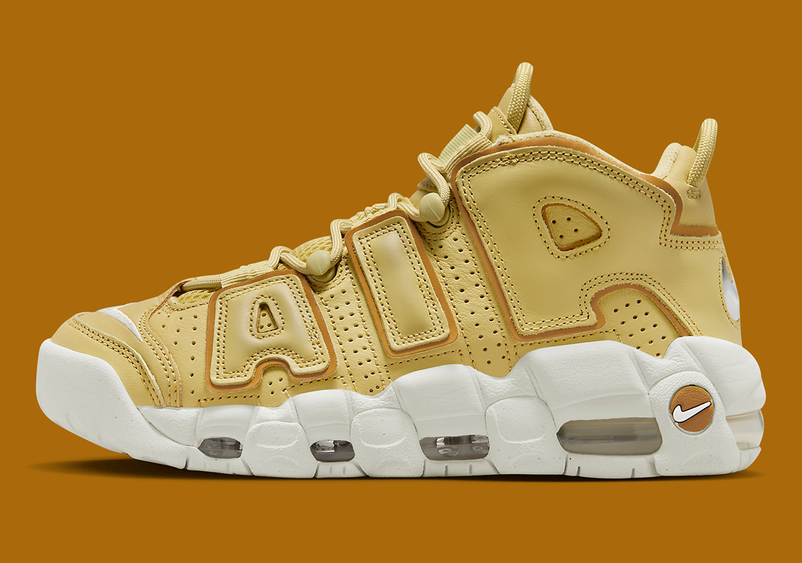 Nike Air More Uptempo Buff Gold Dv1137 700 5
