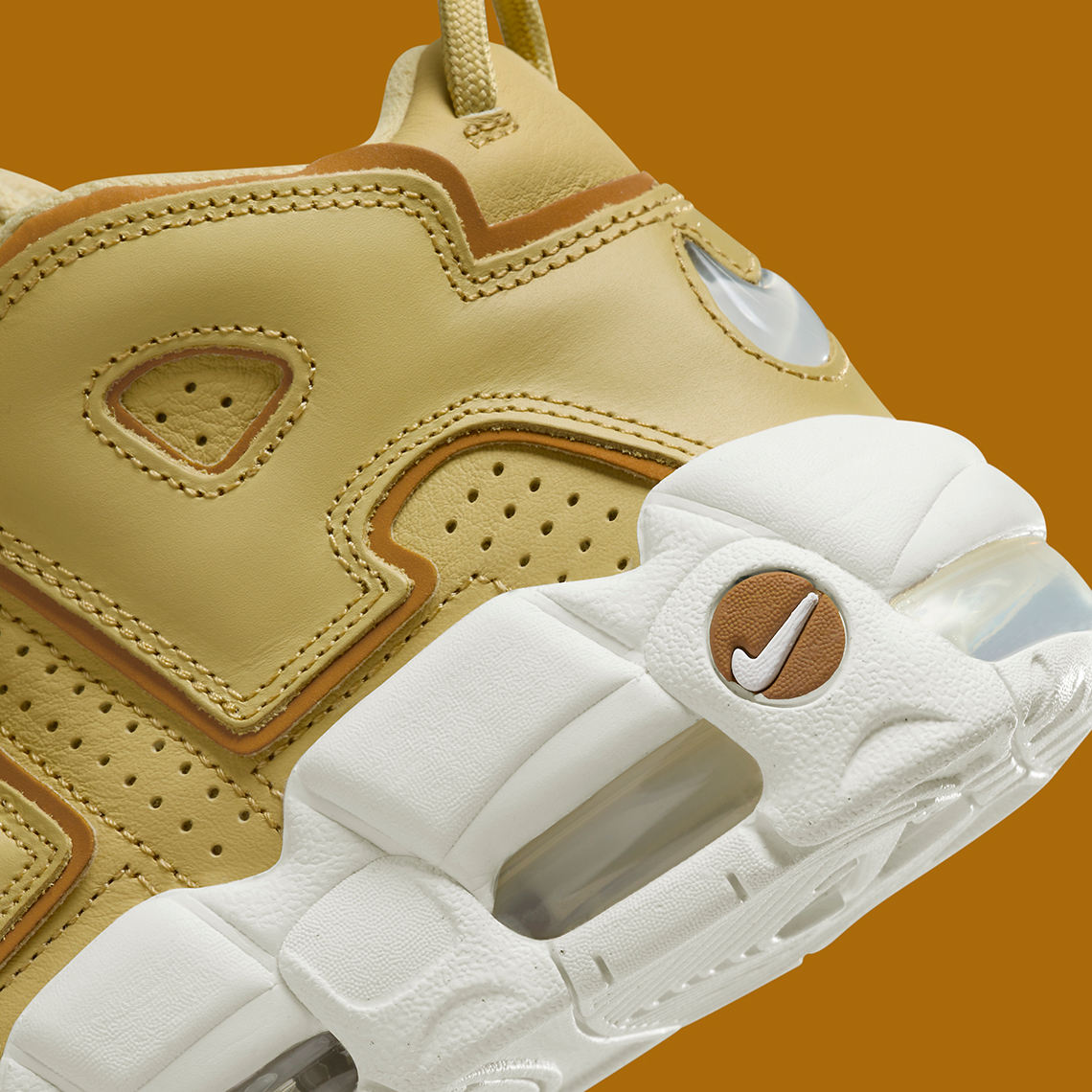 Nike Air More Uptempo Buff Gold Dv1137 700 7