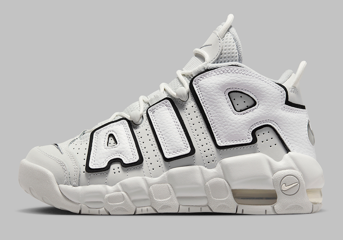 Nike Air More Uptempo Gs Photon Dust Metallic Silver White Fd0022 001 3