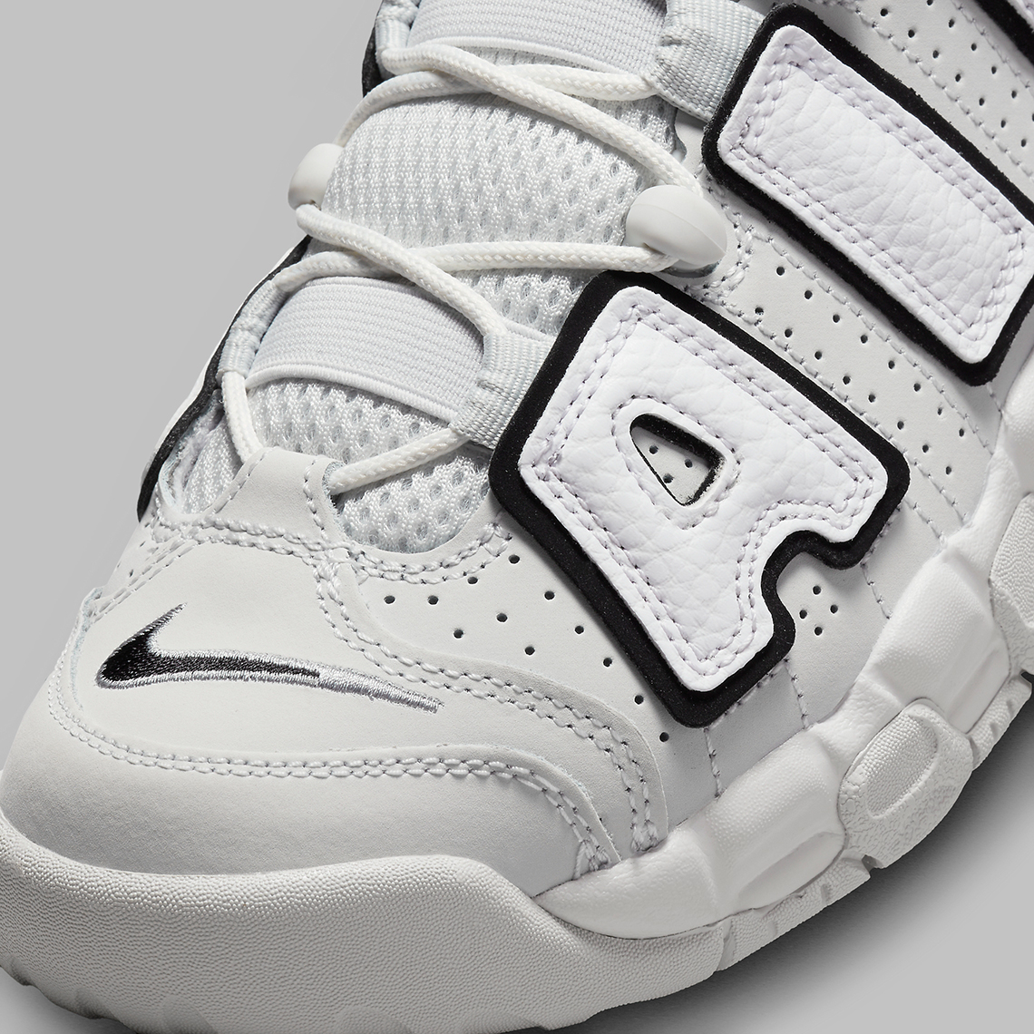 Nike Air More Uptempo Gs Photon Dust Metallic Silver White Fd0022 001 4