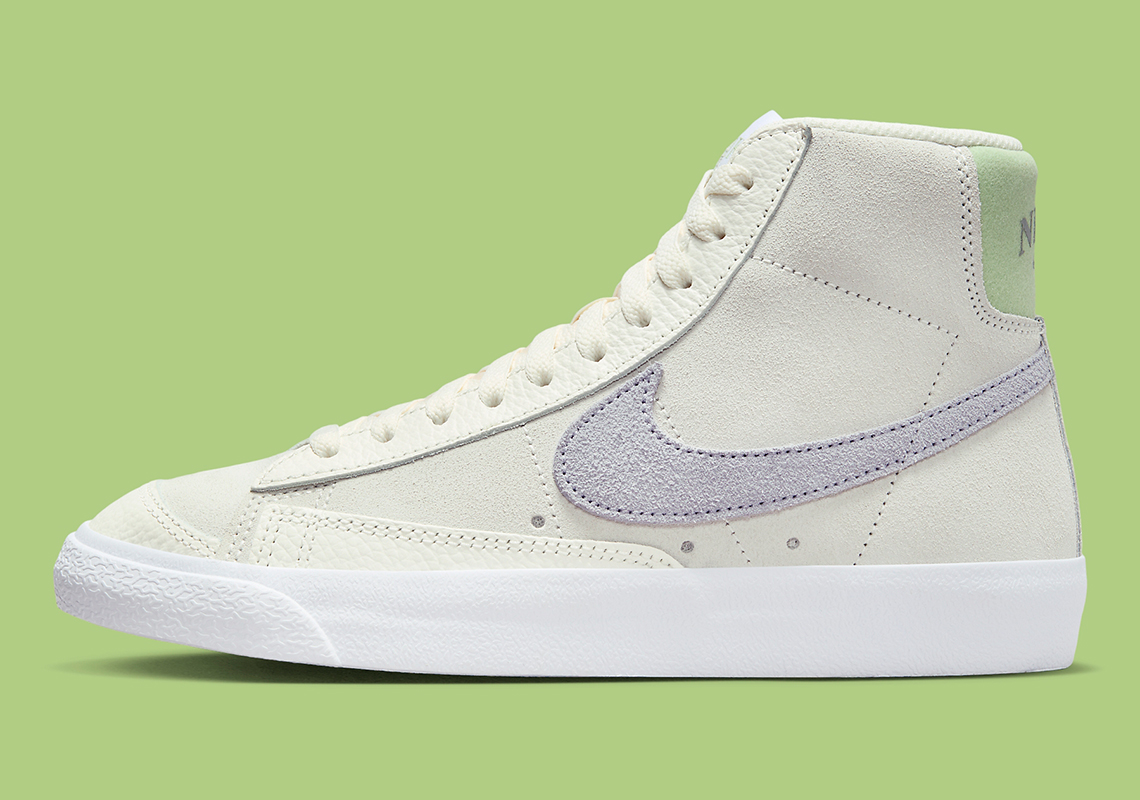 Nike Blazer Mid 77 Pale Ivory Pewter Honeydew Sail Fn7775 100 8