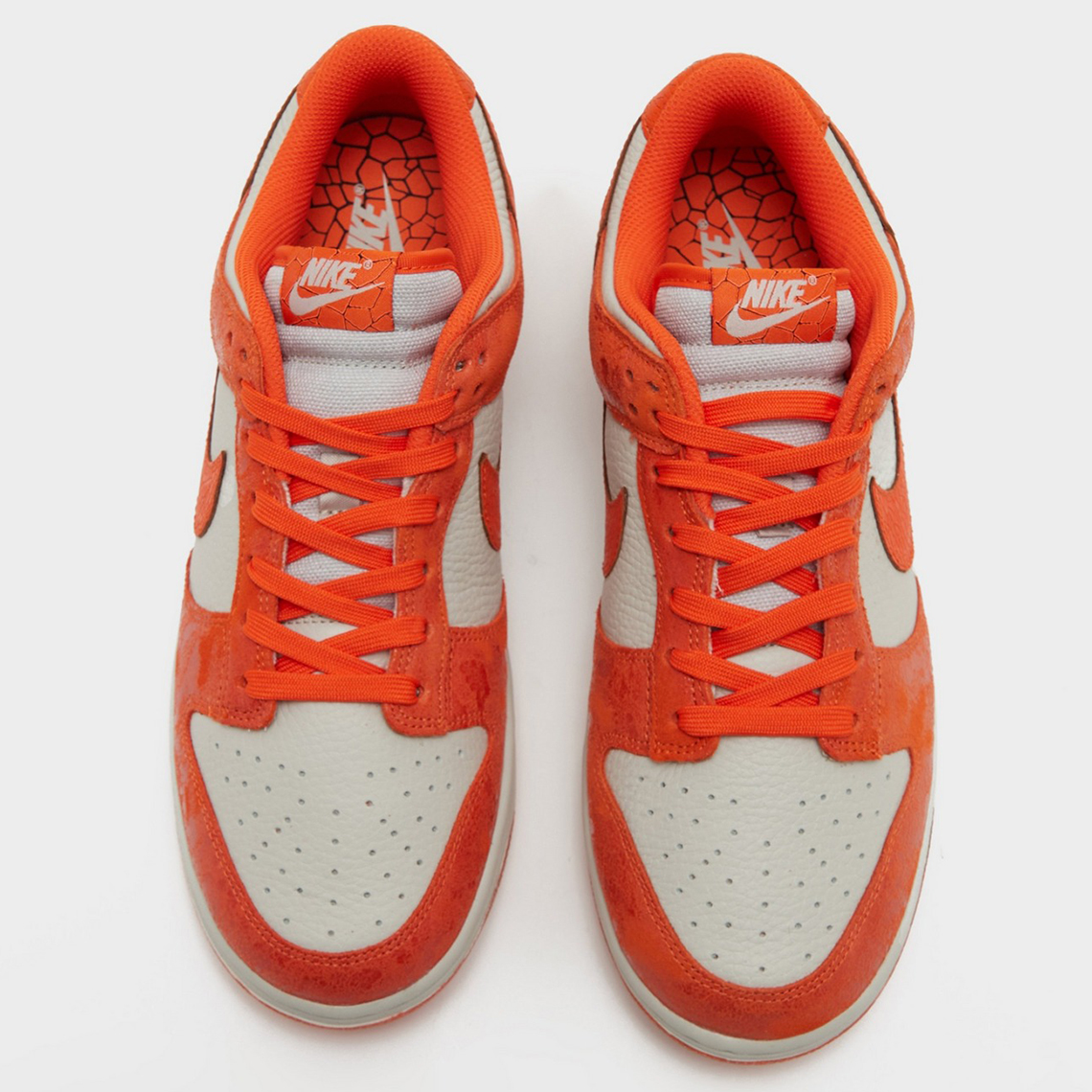 Nike Dunk Low Cracked Orange Leather 3