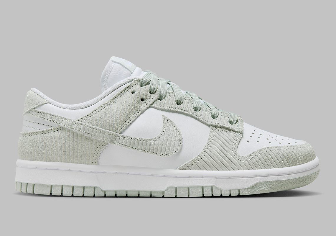 Nike Dunk Low Grey Corduroy Fn7658 100 8