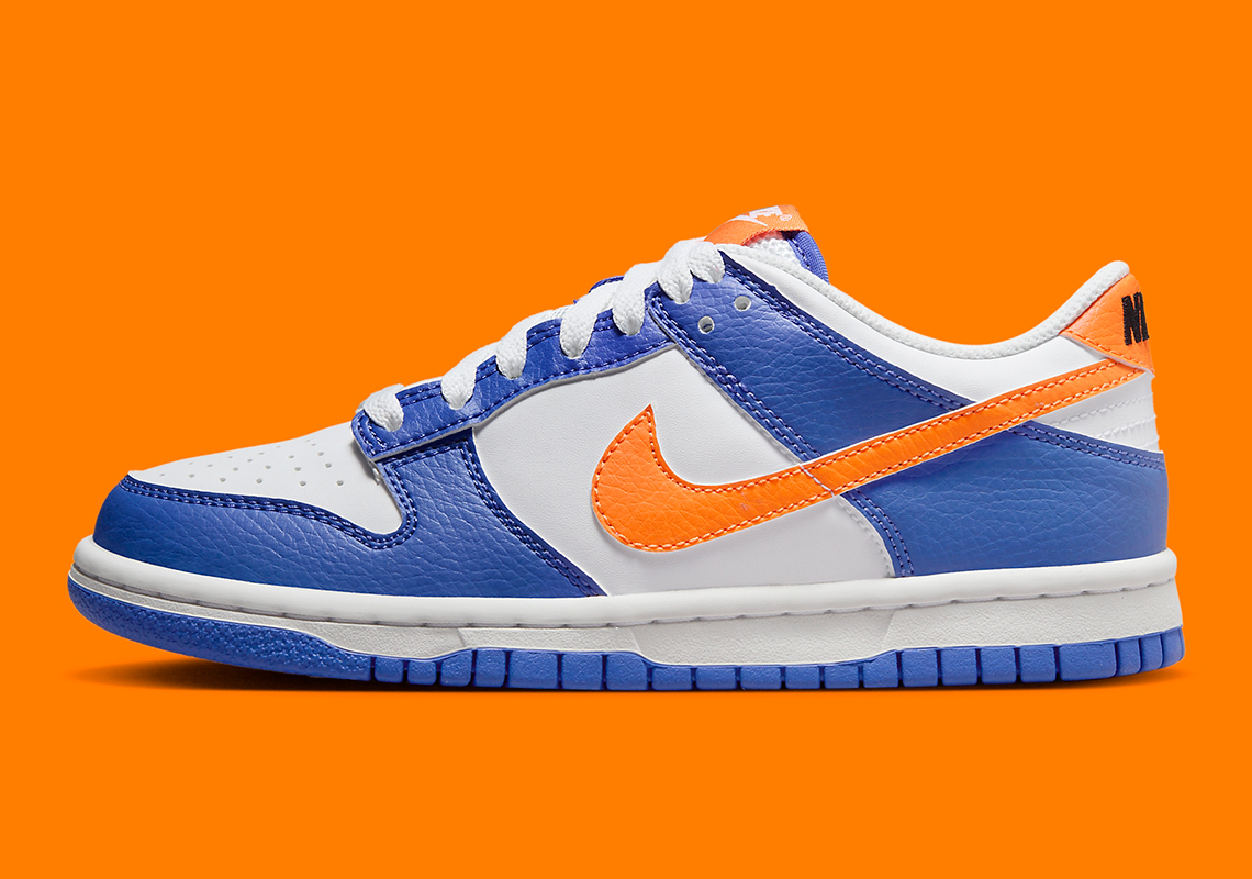 Nike Dunk Low Gs Knicks Fn7783 400 4