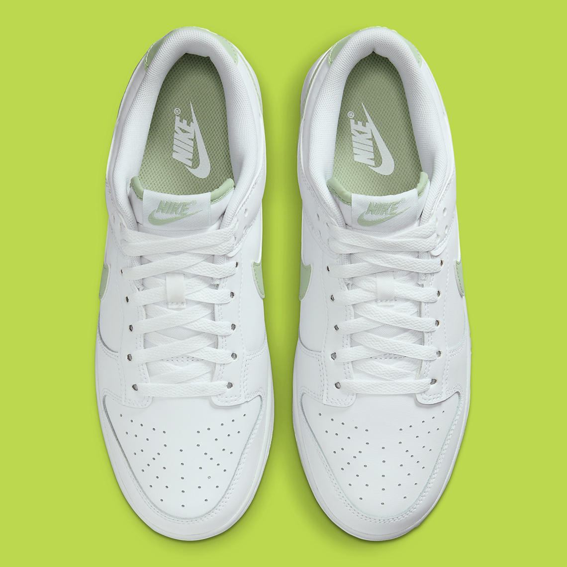 Nike Dunk Low White Honeydew Dv0831 105 5