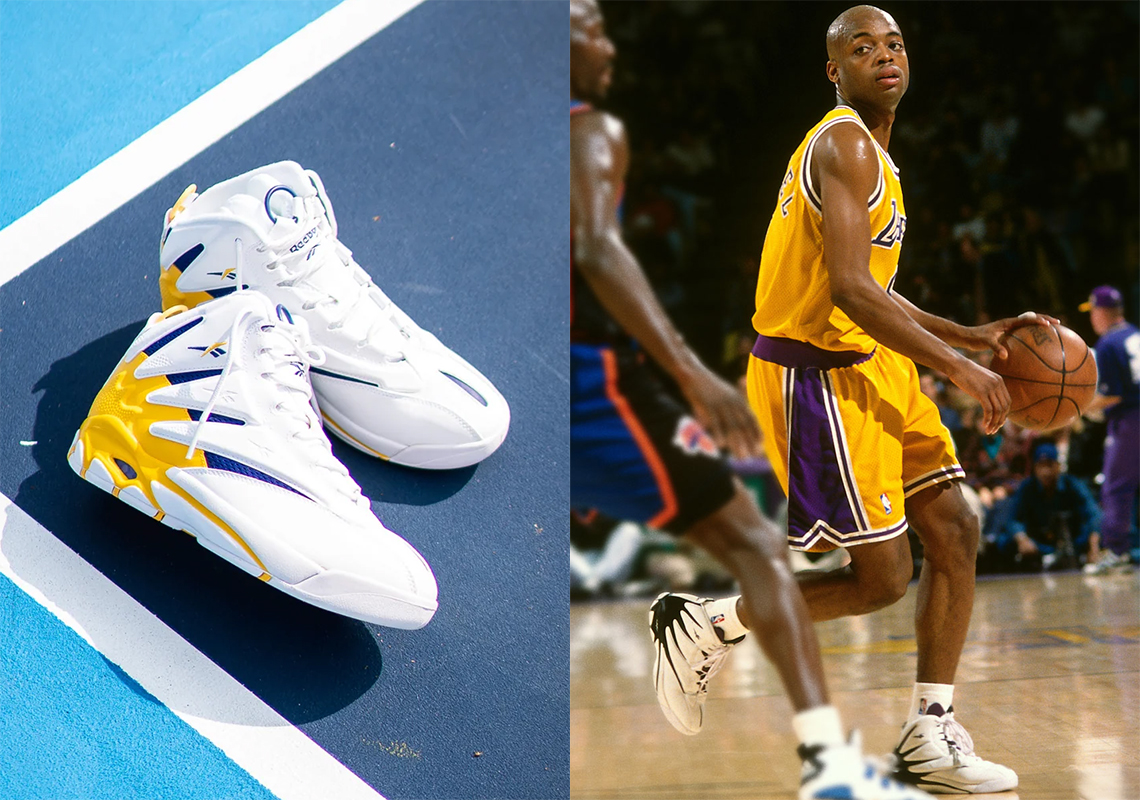 The Reebok The Blast Remembers Nick Van Exel's Lakers Era