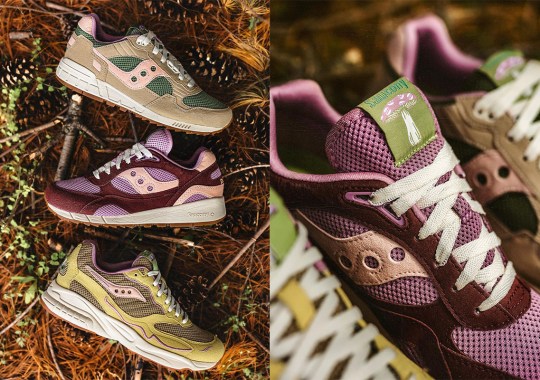 Saucony’s Earth Day Footwear Lineup Utilizes A Mushroom-Based Formula