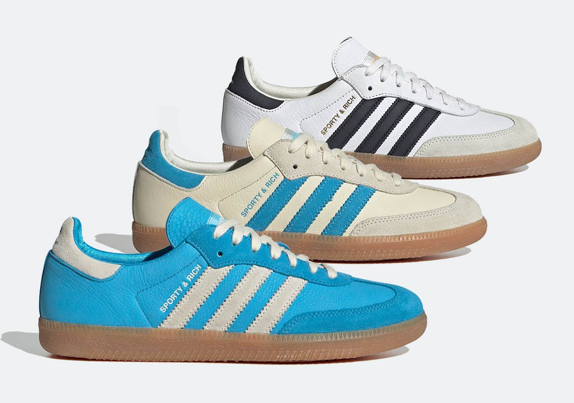 Sporty & Rich Presents Three Tasteful Colorways Of The adidas Samba OG