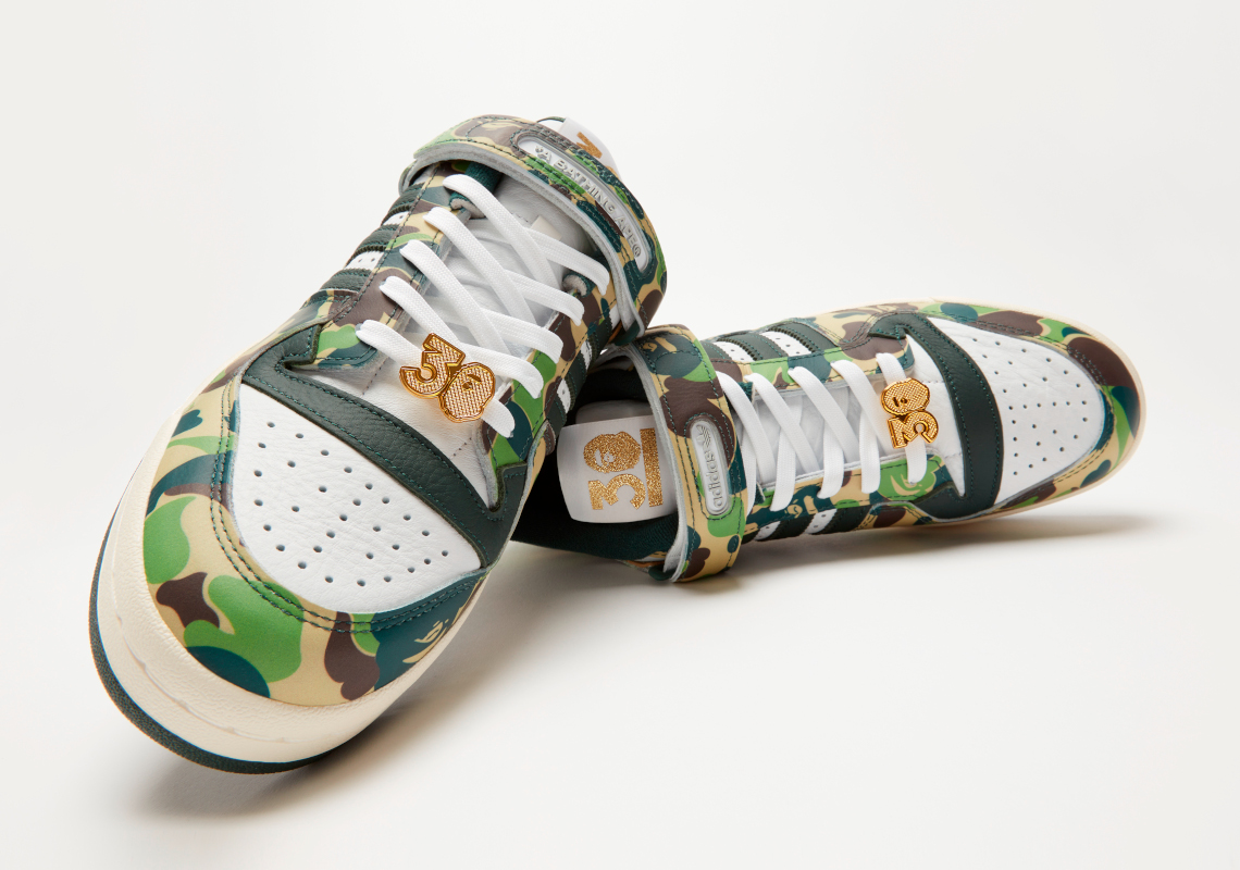 Bape Adidas Forum 84 Low 30th Anniversary Release 3