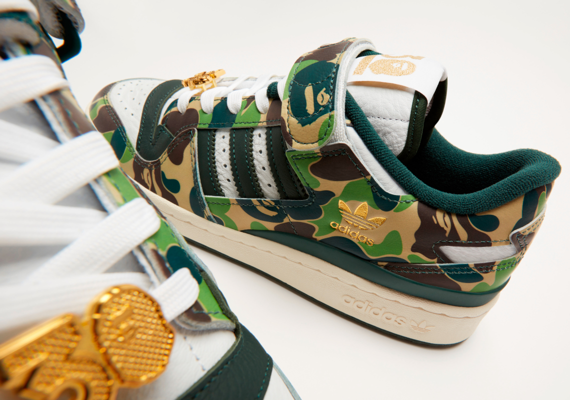 Bape Adidas Forum 84 Low 30th Anniversary Release 4