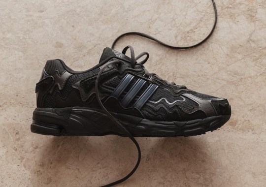 Closer Look At The Bad Bunny x adidas Response CL “Core Black”