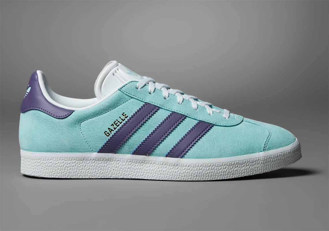 The adidas Gazelle "Clear Aqua/Tech Purple" Is Made To 1991 Spec