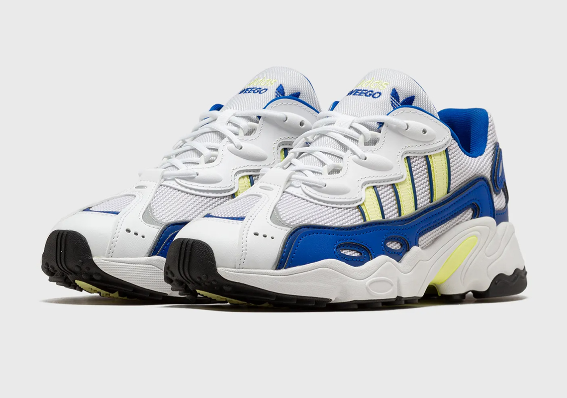 Adidas Ozweego Og Footwear White Pulse Yellow Royal Blue Ie6998 5