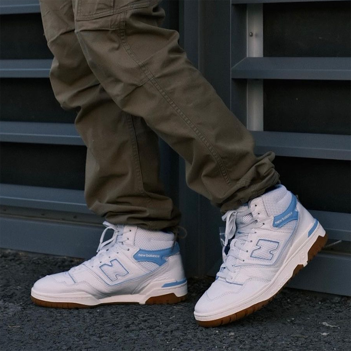 Aime Leon Dore Ald New Balance 650 White University Blue Gum 5 1