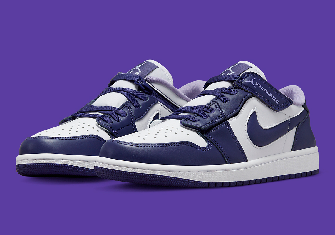 Court Purple Brings Royal Vibes To The Air Jordan 1 Low FlyEase