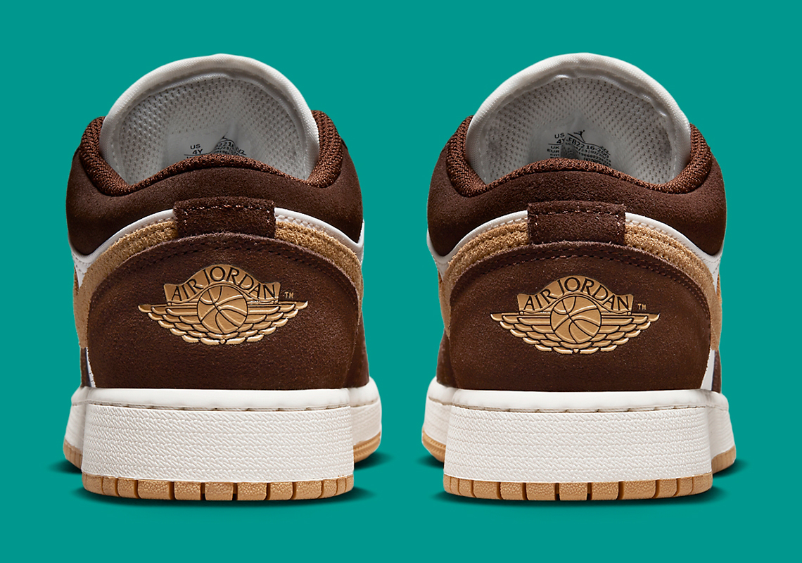 Air Jordan 1 Low Gs Cacao Wow Geode Teal Fb2216 200 10