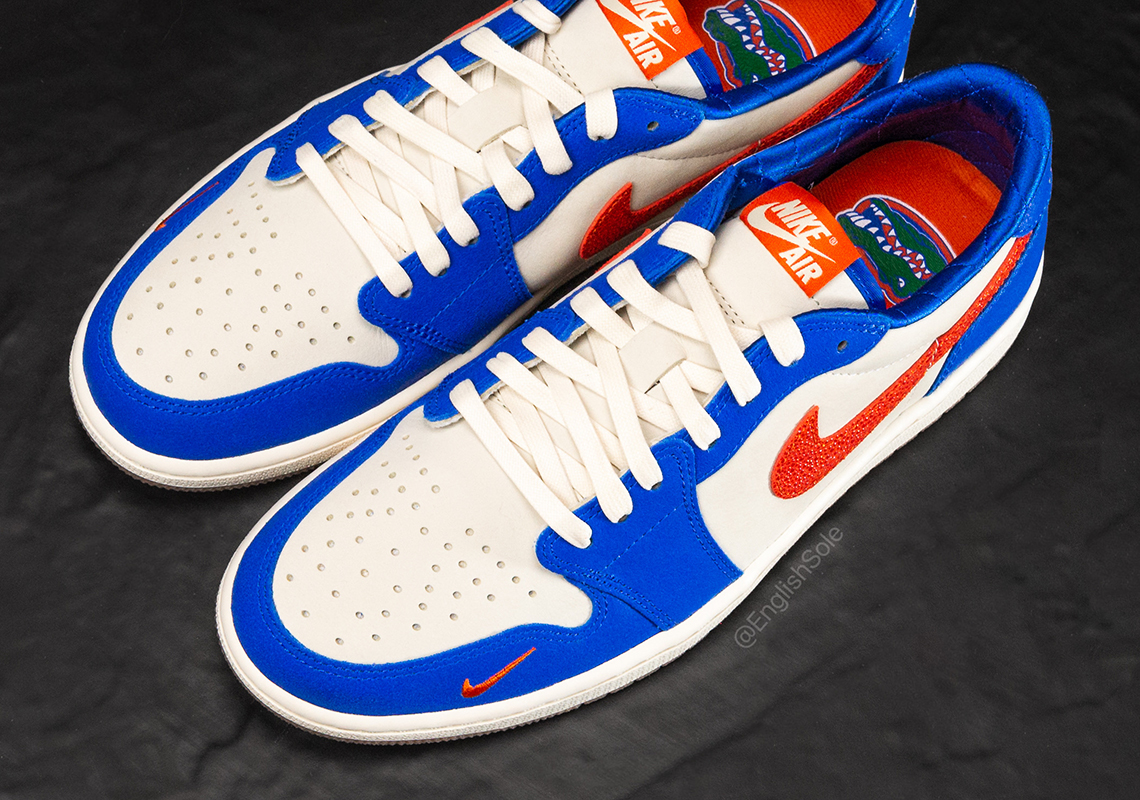 The Air Jordan 1 Low OG "Florida Gators" PE Bleeds Orange And Blue