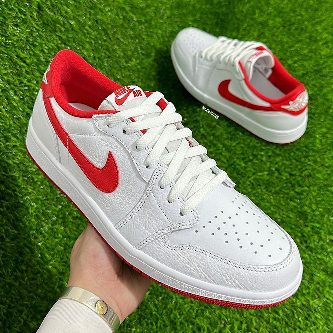 Air Jordan 1 Low Og White University Red Cz0790 161 2