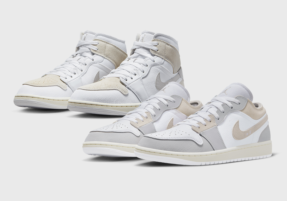 An Air Jordan 1 SE Craft "Tech Grey" Set Drops On May 30th