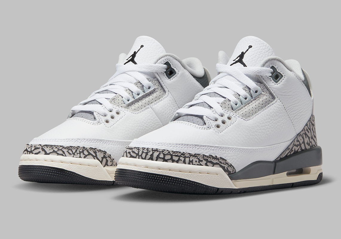 A Detailed Look At The Kids' Air Jordan 3 "Hide N Sneak"