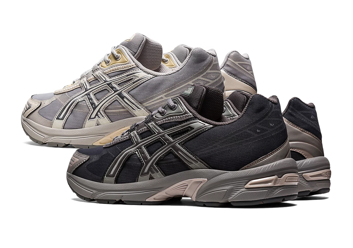 The ASICS GEL-1130 Gets "Obsidian Grey" And "Oyster Grey" Makeovers