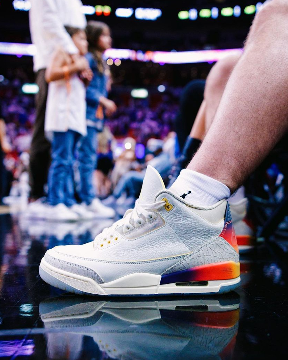 J Balvin Jordans 4