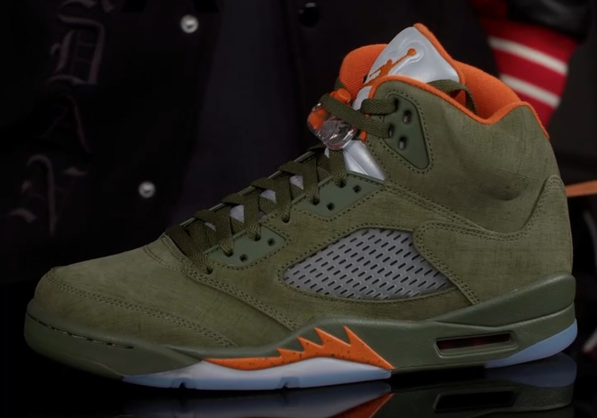 Jordan 5 Olive Spring 2024 Preview