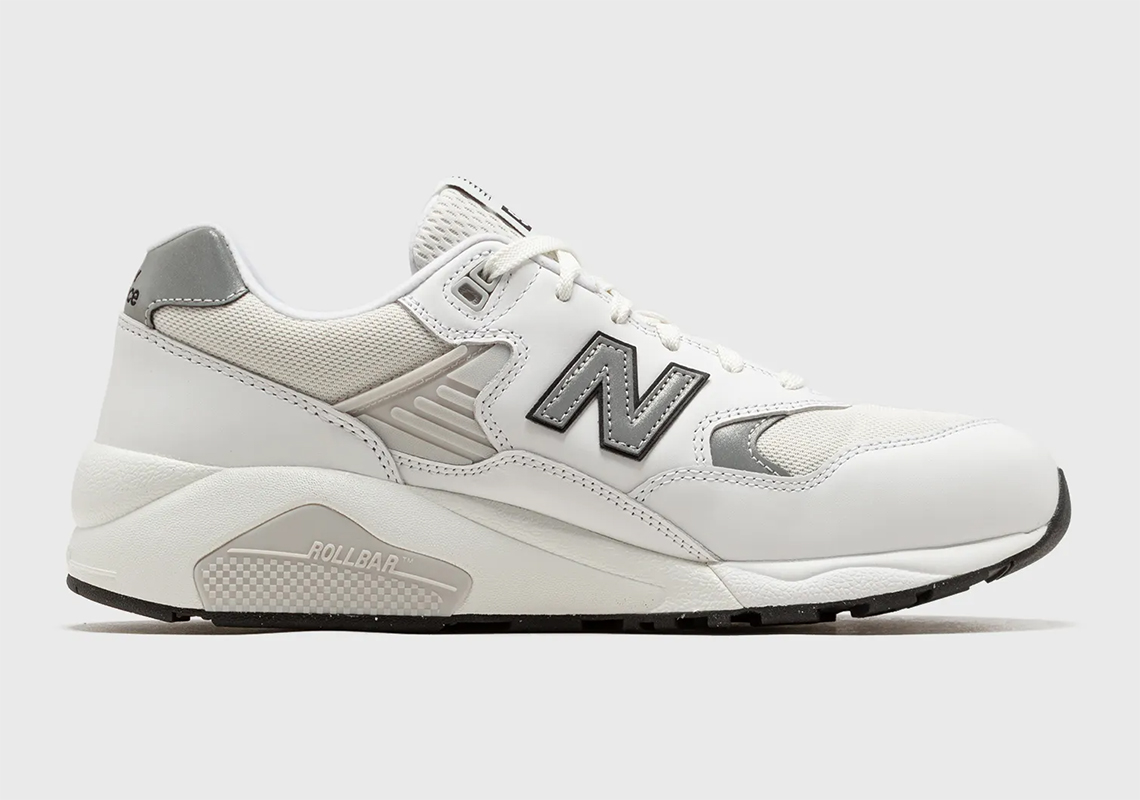 New Balance 580 White Silver Mt580ec2 4