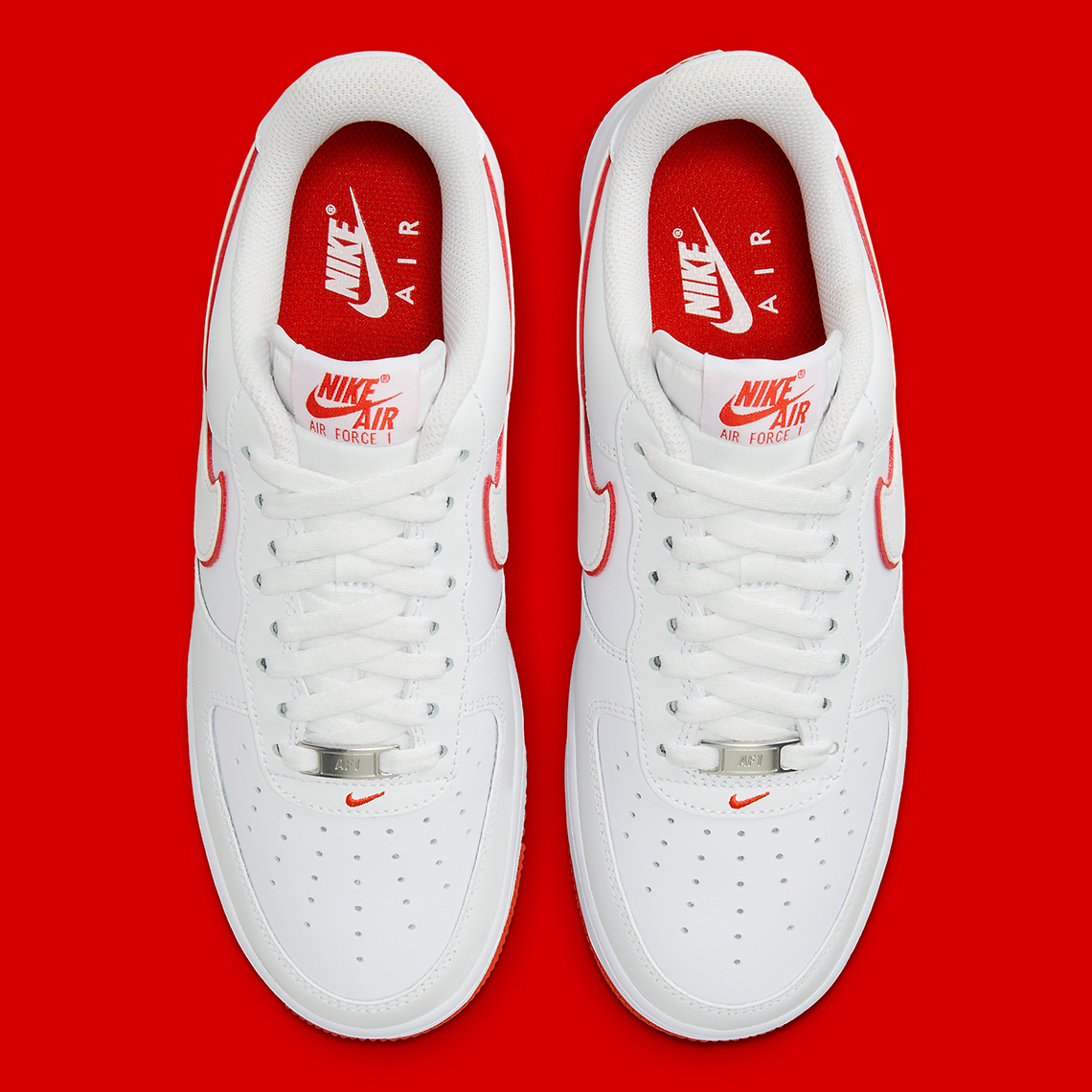 Nike Air Force 1 Low White Red Dv0788 102 3