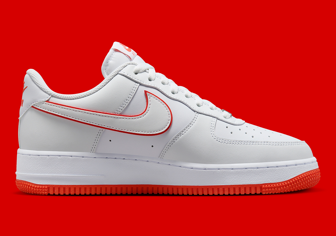 Nike Air Force 1 Low White Red Dv0788 102 4