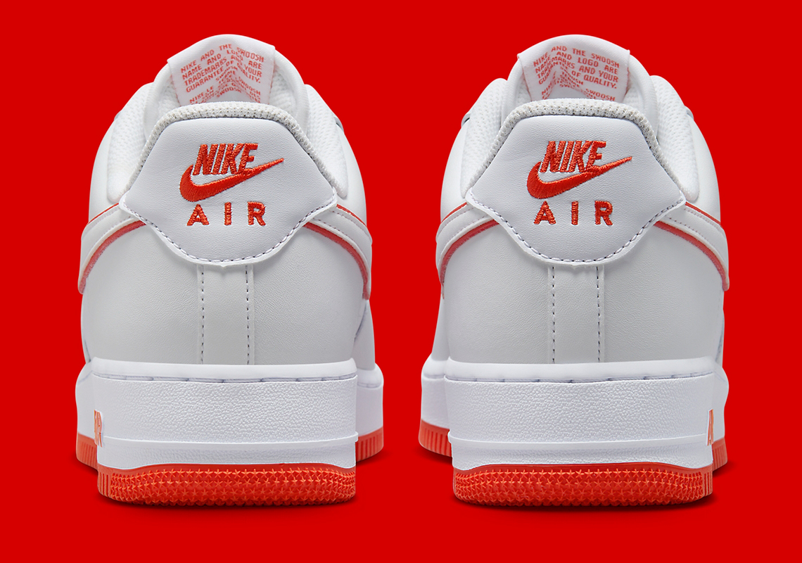 Nike Air Force 1 Low White Red Dv0788 102 5