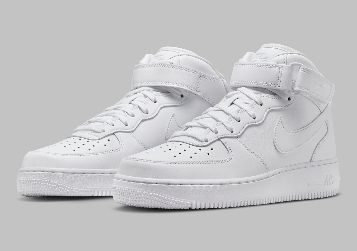 Nike Air Force 1 Mid White Fresh Dz2525 100 10