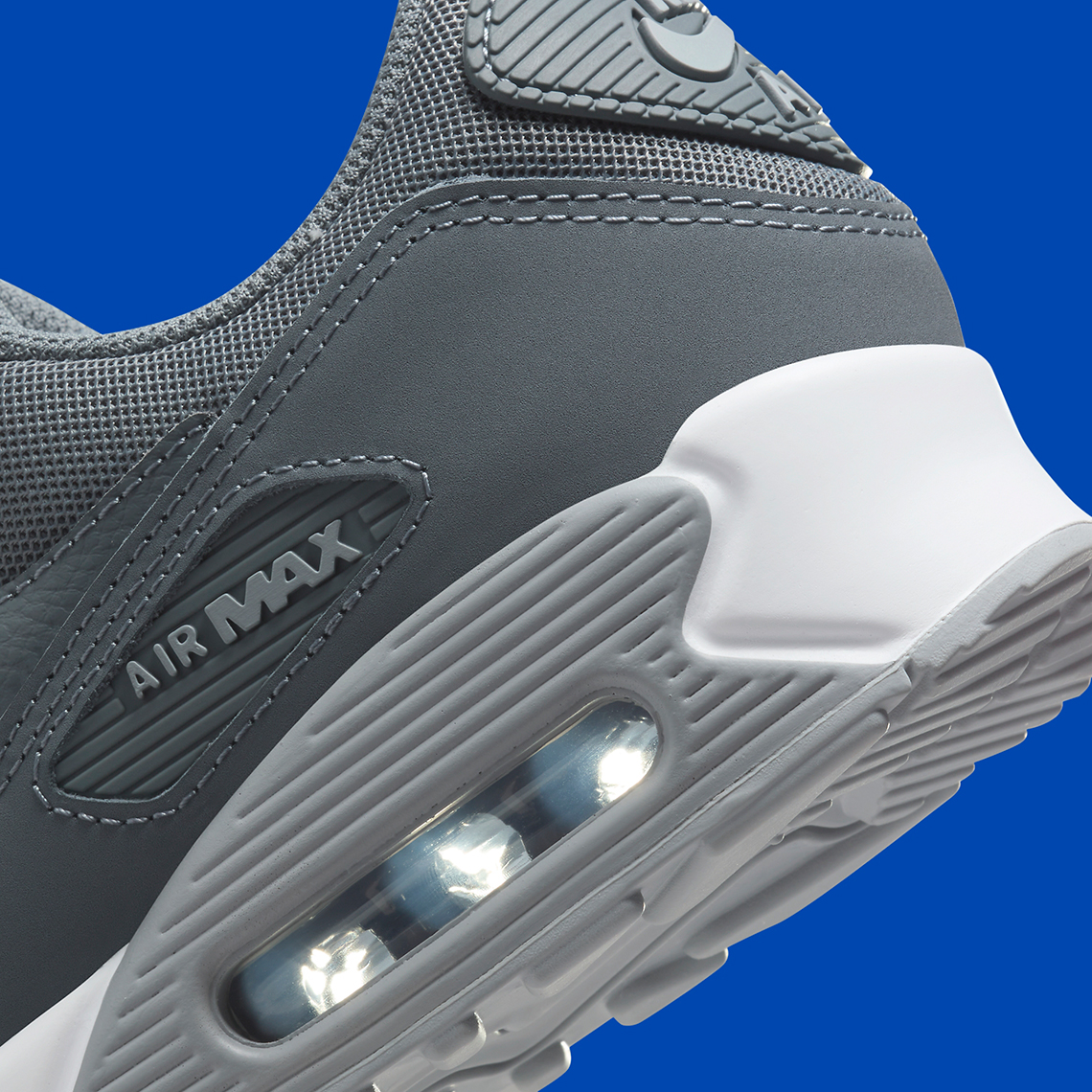 Nike Air Max 90 Jewel Grey Royal Blue Fn8005 001 2