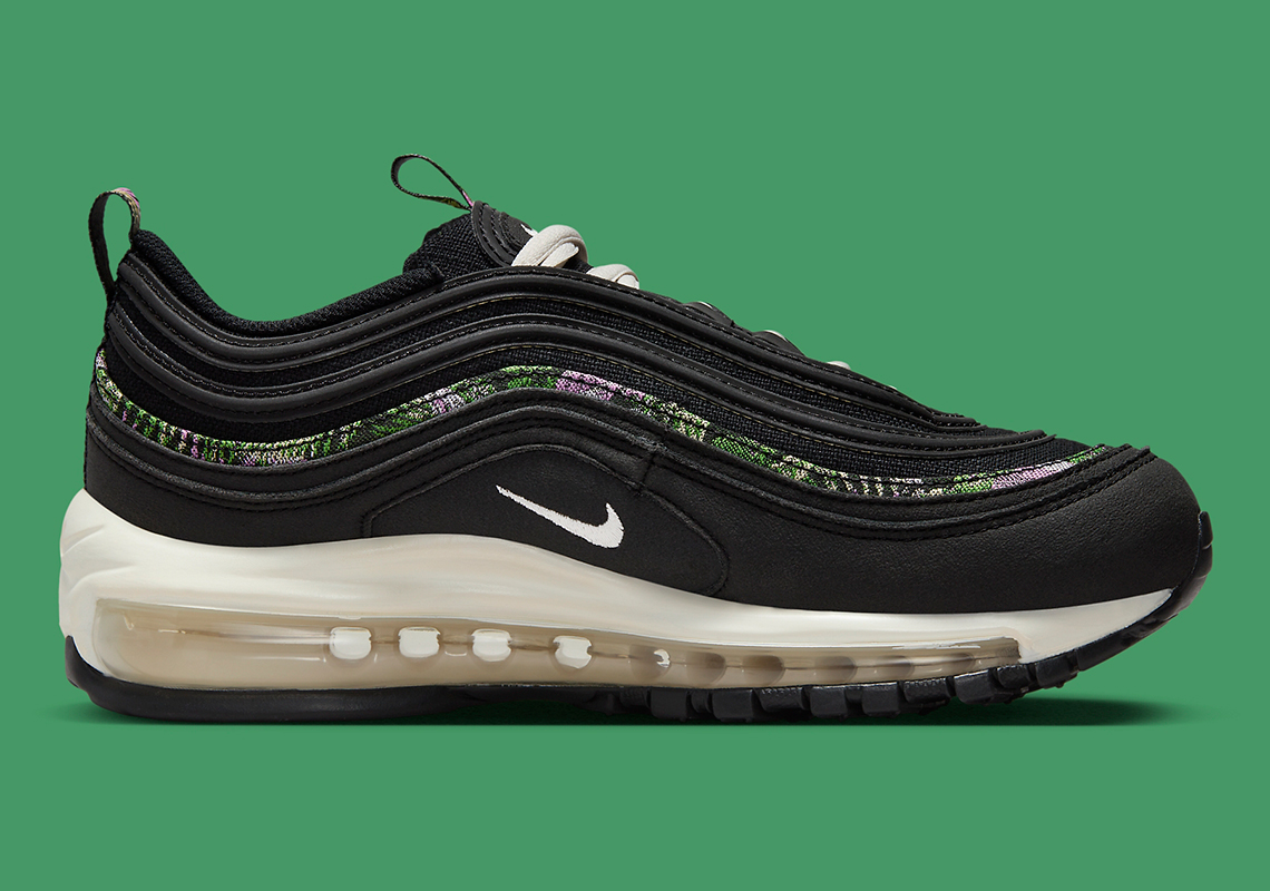 Nike Air Max 97 Black Floral Fn7104 010 3