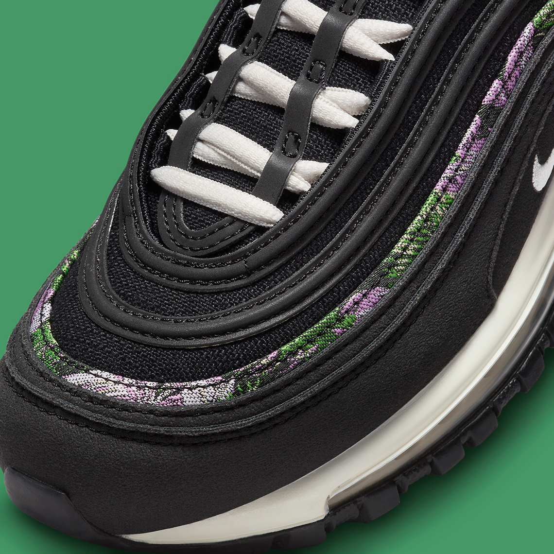 Nike Air Max 97 Black Floral Fn7104 010 6