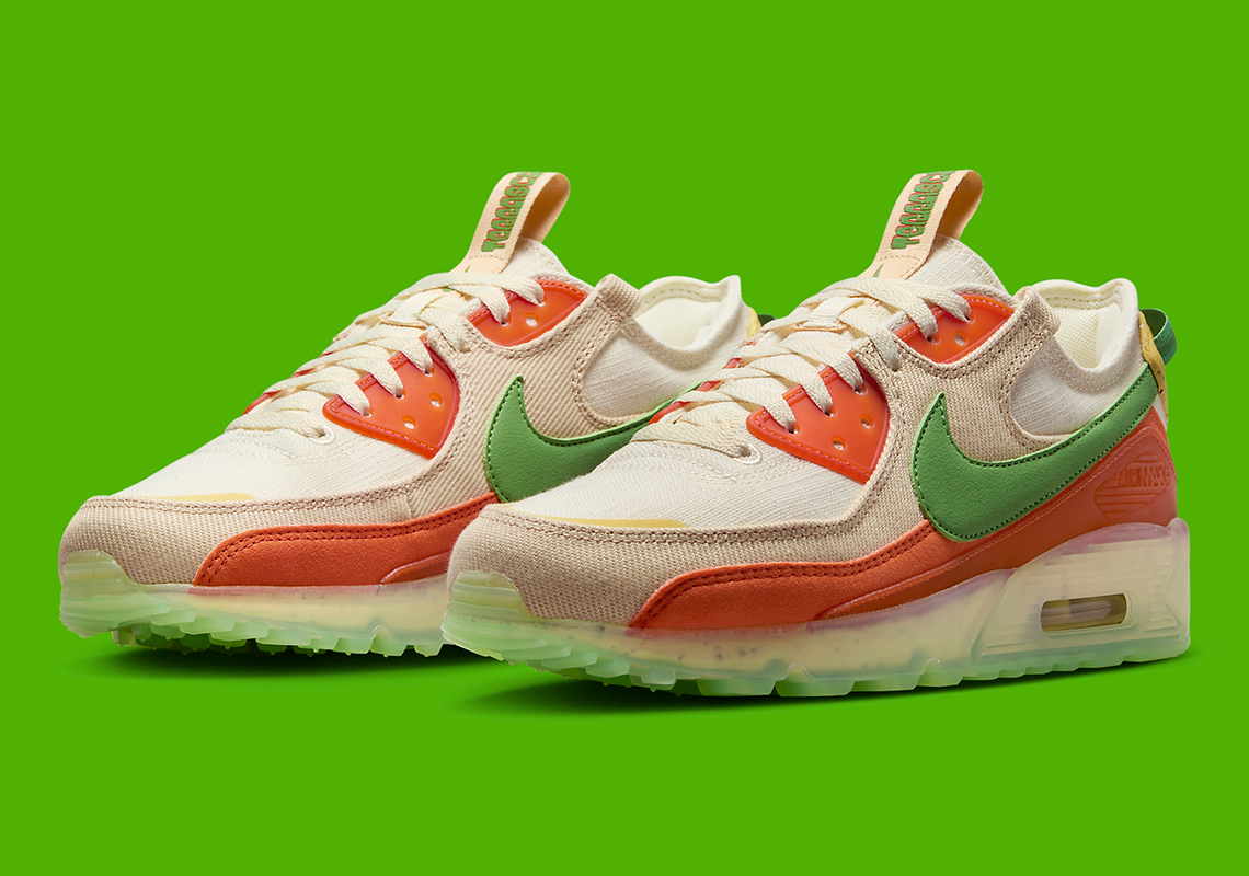 Nike Air Max Terrascape 90 Orange Green Dv7413 100 1