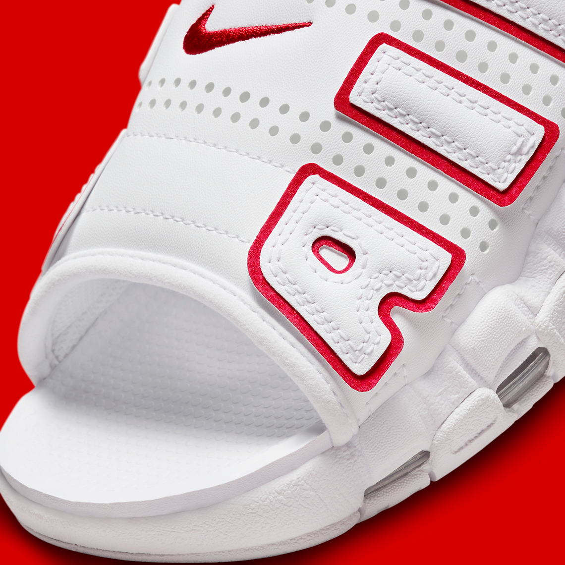 Nike Air More Uptempo White Red Fd9884 100 2