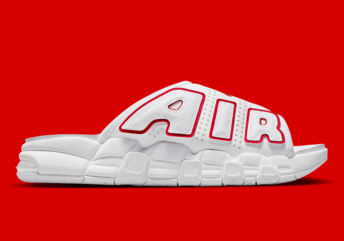 Nike Air More Uptempo White Red Fd9884 100 5