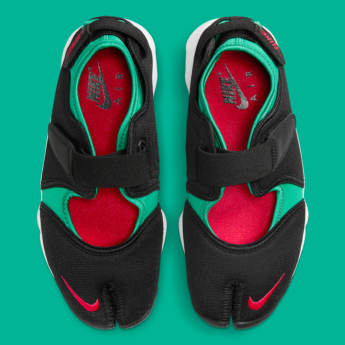 Nike Air Rift Og Black Green Red Fn7772 001 7