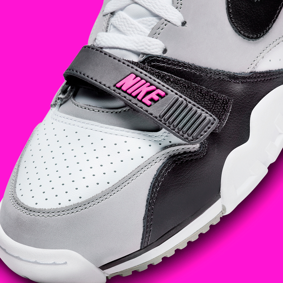 Nike Air Trainer 1 White Grey Black Pink Fn6885 062 2