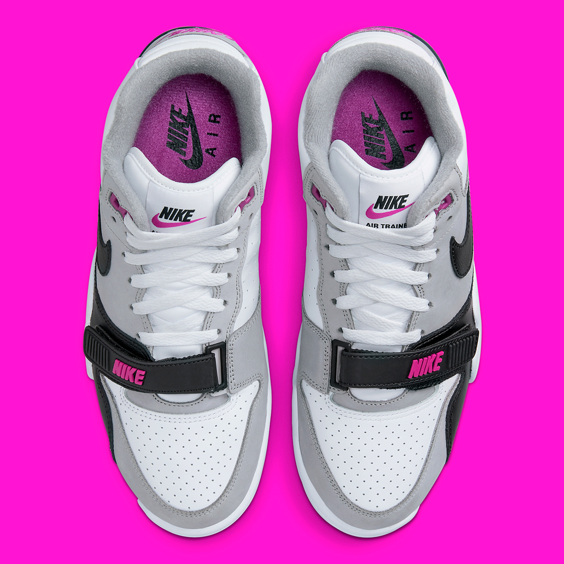 Nike Air Trainer 1 White Grey Black Pink Fn6885 062 7