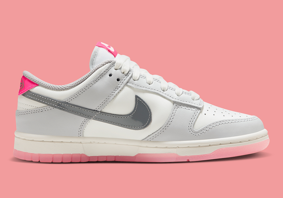 Nike Dunk Low 52 Grey Pink Fn3451 161 1