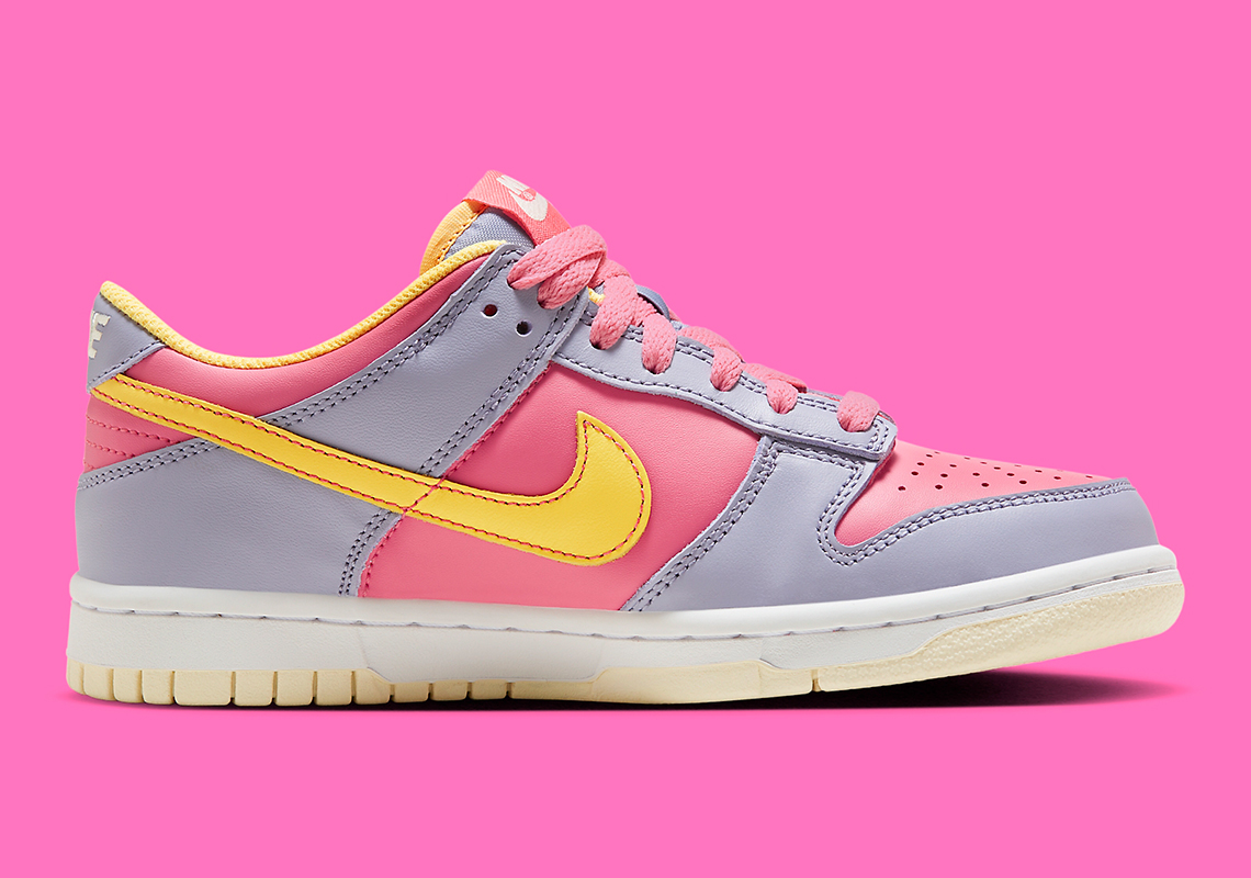 Nike Dunk Low Gs Purple Pink Yellow Dh9765 500 4