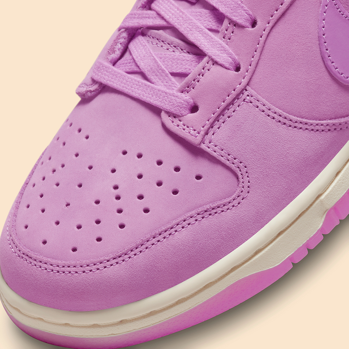 Nike Dunk Low Womens Pink Sail Dv7415 500 5