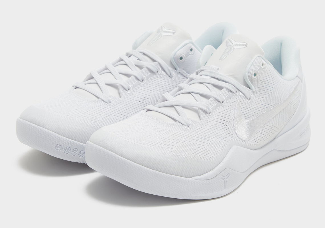 First Look At The Nike Kobe 8 Protro “Triple White”