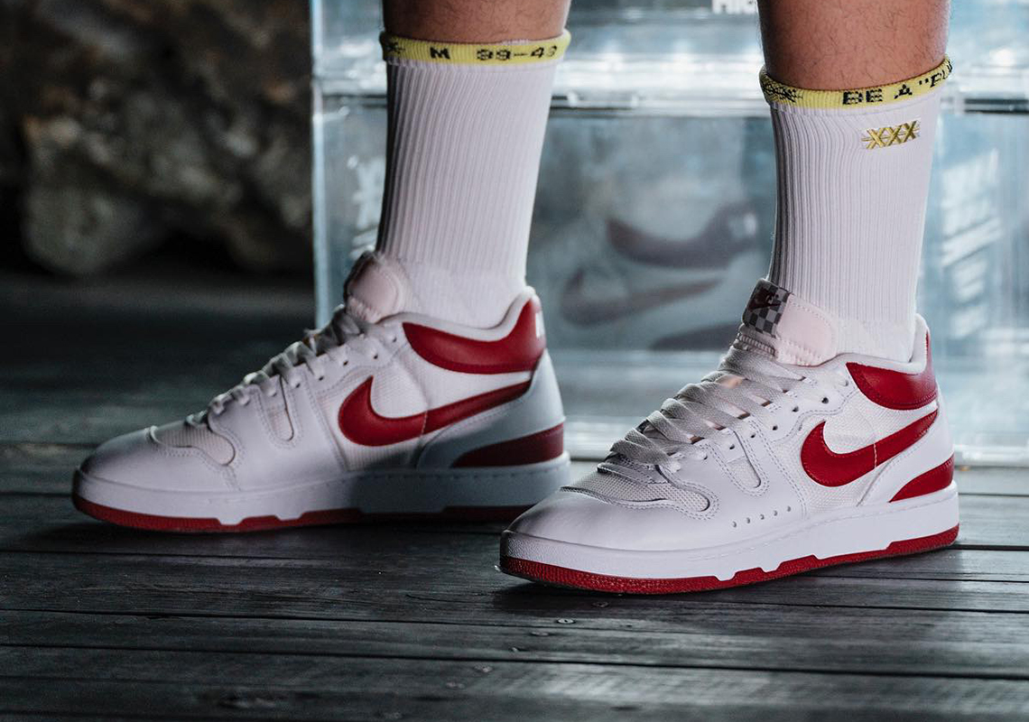 Nike Mac Attack White Red Crush Fb8938 100 Release Date 6