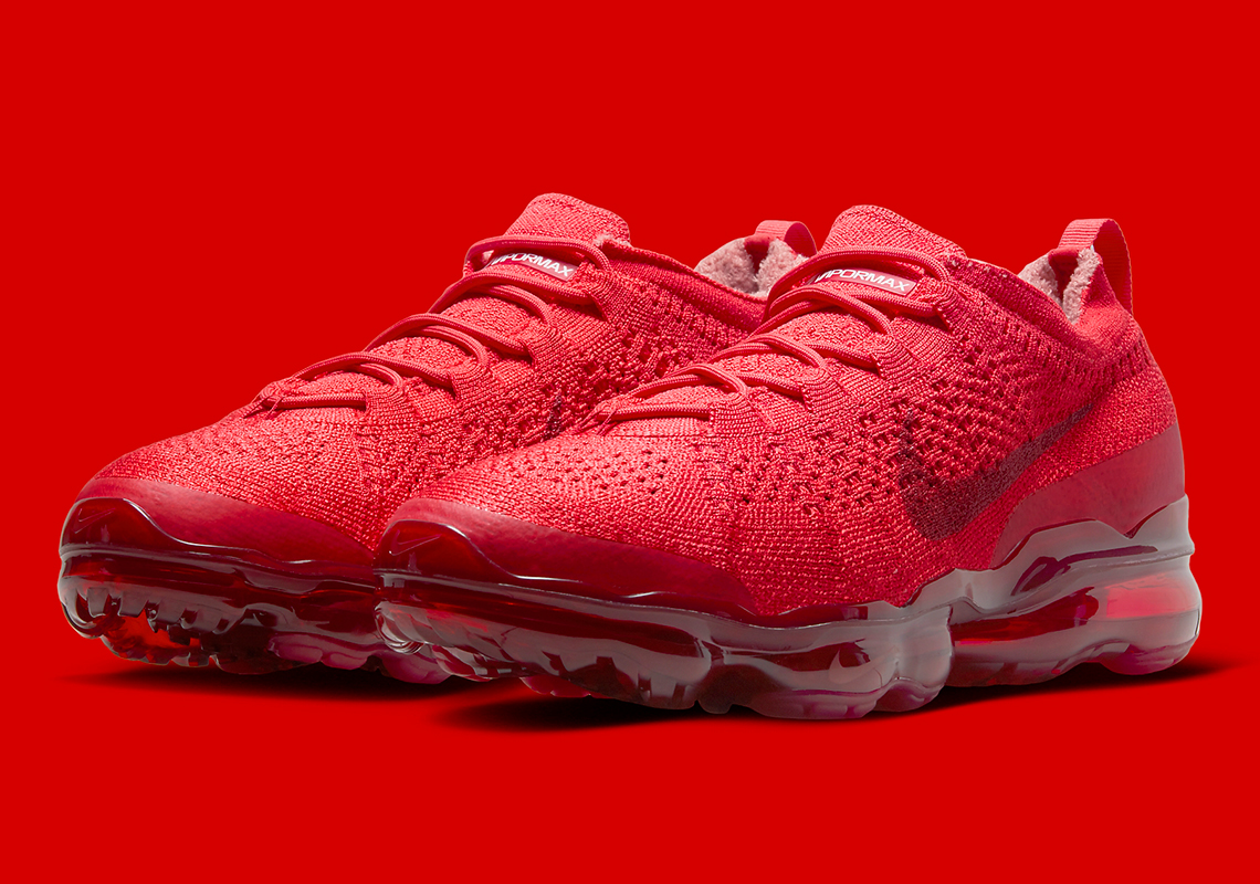 Nike Vapormax 2023 Flyknit Red Dv1678 600 3